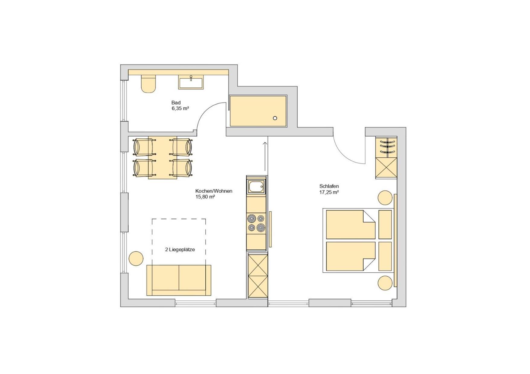Sternen Bohlingen Aparthotel Habitación foto
